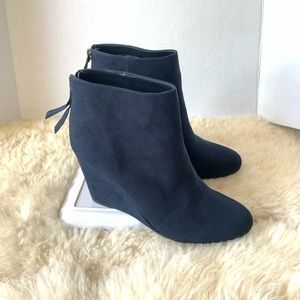 Dolce Vita Navy Blue Suede Boot Size 8